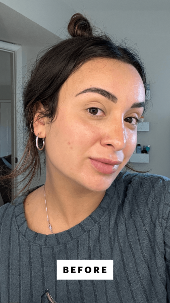 Trakoshis before using the Tweezerman ProMaster Lash Curler